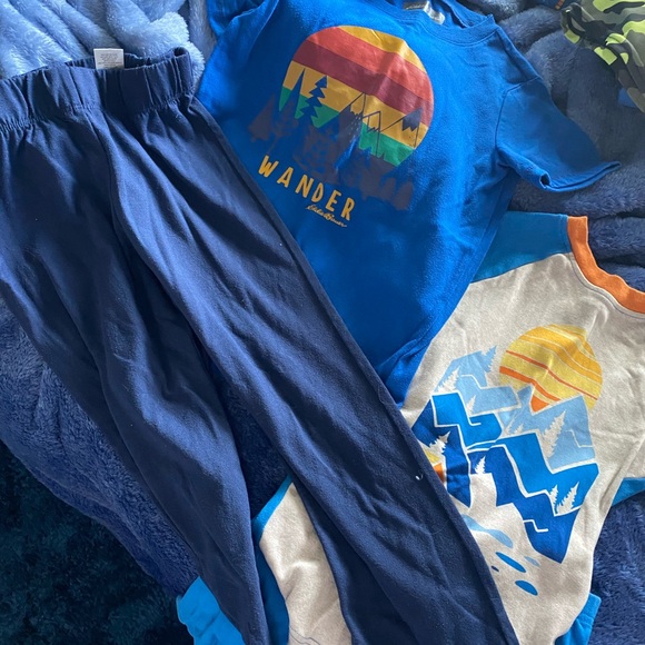 Kids Blue and Red Character Pajamas - Picture 12 of 16